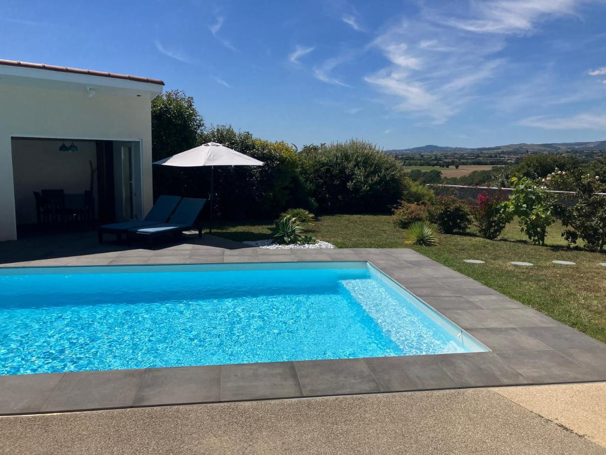 Gite Bambou Avec Piscine Saint-Andeol-le-Chateau Екстер'єр фото